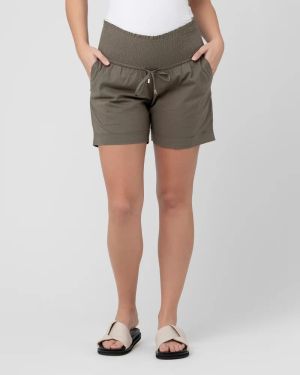 PHILLY COTTON SHORTS MOSS