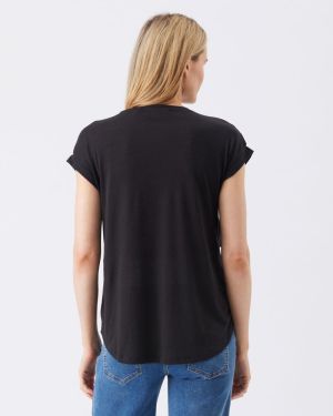 ZIGGY NURSING TEE BLACK
