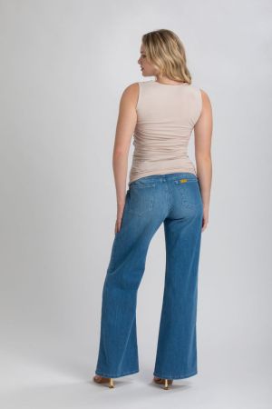 JEANS WIDE  WA02 MEDIUM LIG