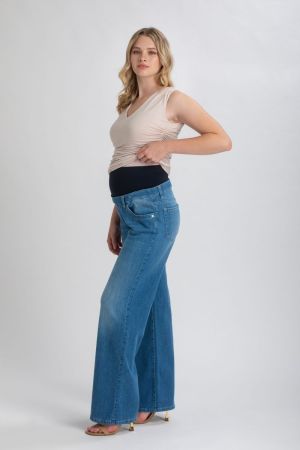 JEANS WIDE  WA02 MEDIUM LIG