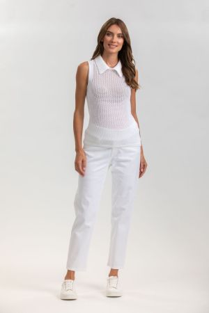 JEANS MUM 0000 WHITE
