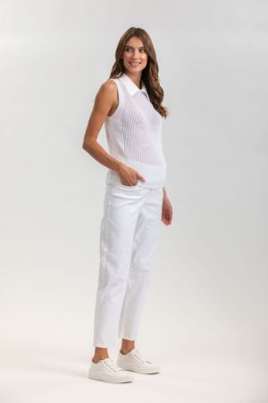 JEANS MUM 0000 WHITE