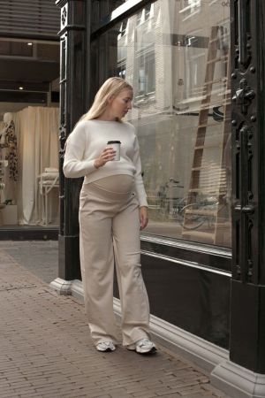 KNIT CROPPED 1001 OFF WHITE