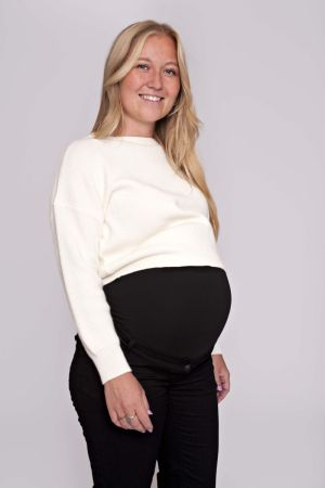 KNIT CROPPED 1001 OFF WHITE