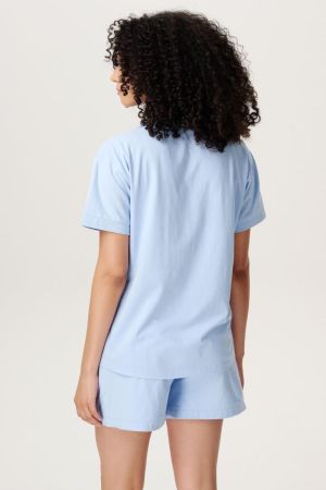 NEERO NURSING PYJAMA TOP SS 7282 N282 LIGHT