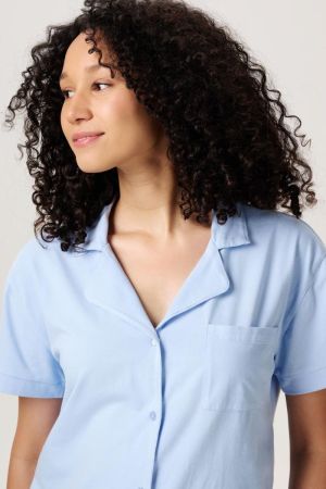 NEERO NURSING PYJAMA TOP SS 7282 N282 LIGHT