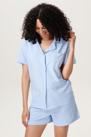 LEELA JERSEY PYJAMA SHORTS UTB 7282 N282 LIGHT