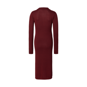 DRESS NURSING LS MIDI 4522 ZINFANDEL