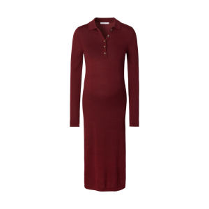 DRESS NURSING LS MIDI 4522 ZINFANDEL