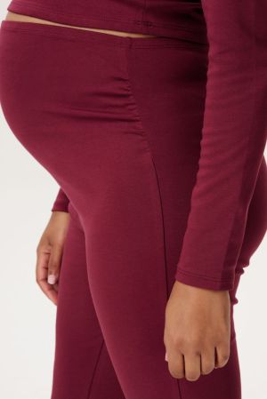 PANTS OTB FLARED FIT LONG 4522 ZINFANDEL