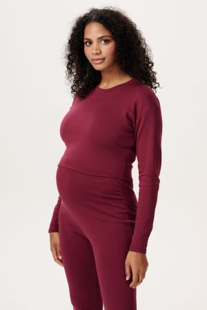 PANTS OTB FLARED FIT LONG 4522 ZINFANDEL