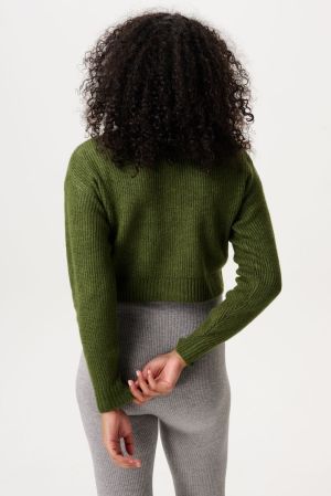 CARDIGAN NURSING LS 9033 CHIVE