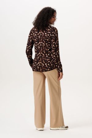 BLOUSE NURSING LS AOP 2613 SHOPPING B