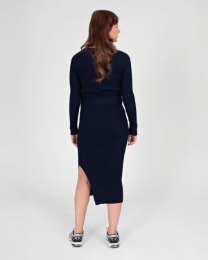 DRESS KNIT BELT LS 7001 NAVY BLUE