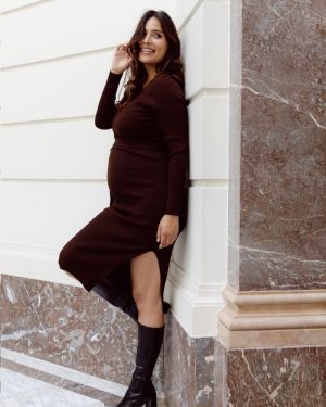 DRESS KNIT BELT LS 8000 BROWN