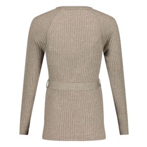 SHIRT KNIT BELT LS 1007 SAND