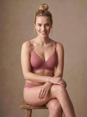 SKIN NURSING BRA VIEUX ROSE