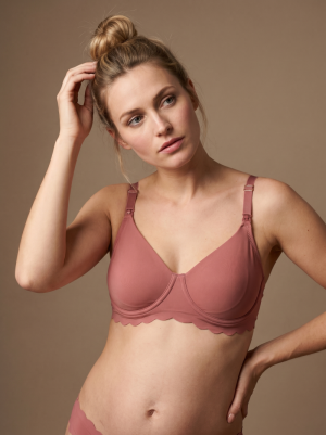 SKIN NURSING BRA VIEUX ROSE