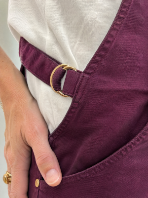 ANDY OVERALL PLUM