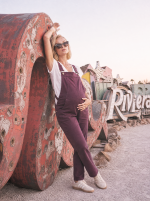 ANDY OVERALL PLUM
