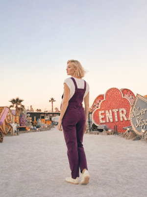ANDY OVERALL PLUM