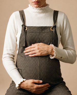 MAE OVERALL BLACK/BEIGE