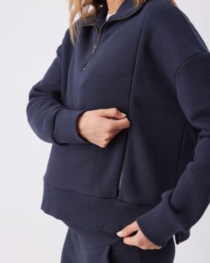 ANDI NURSING SWEAT NAVY