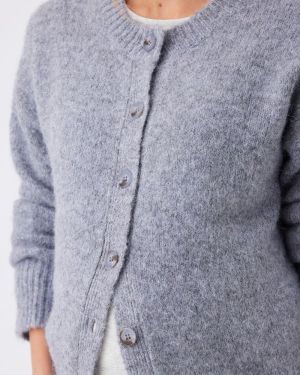 ARIANA KNIT CARDIGAN ASH BLUE