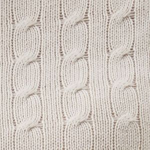 CARLA CABLE NURSING KNIT FAWN