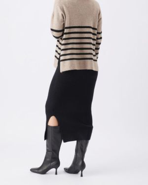 DANI KNIT SKIRT BLACK