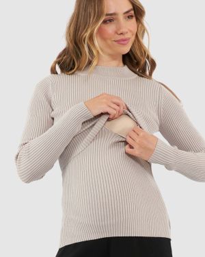 LIFT UP NURSING KNIT STONE