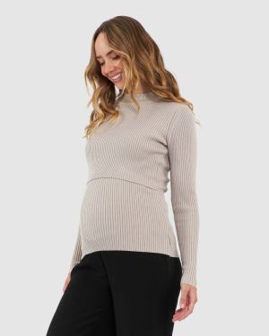 LIFT UP NURSING KNIT STONE