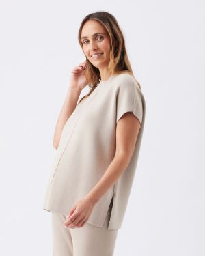 NARDIA NURSING KNIT STONE