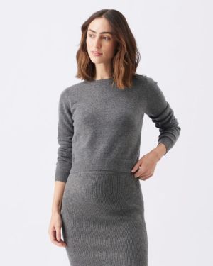 SANDY DETACHABLE NURSING KNIT CHARCOAL MARIE