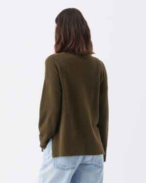 TULLY KNIT CARDIGAN KHAKI