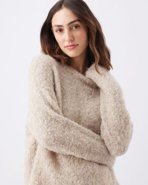 THEO COSY KNIT LATTE