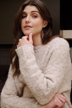THEO COSY KNIT LATTE