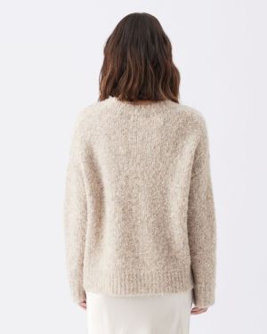 THEO COSY KNIT LATTE