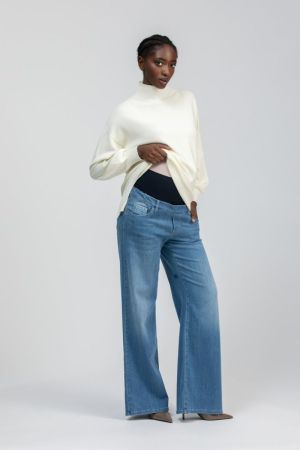 JEANS WIDE  WA02 MEDIUM LIG