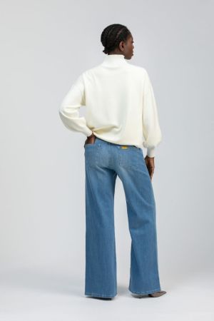 JEANS WIDE  WA02 MEDIUM LIG