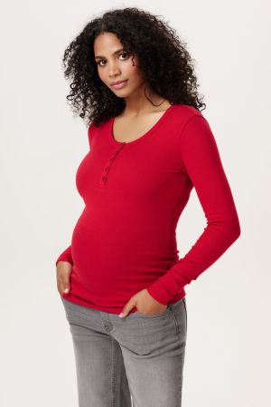 TOP NURSING LS 4260 JESTER RED
