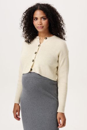 CARDIGAN NURSING LS 1105 BONE WHITE