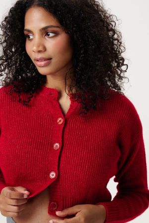 CARDIGAN NURSING LS 4260 JESTER RED