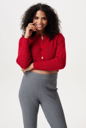 CARDIGAN NURSING LS 4260 JESTER RED