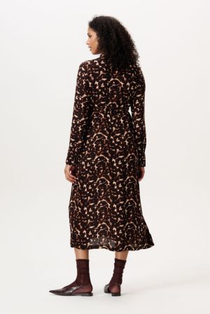 DRESS NURSING MIDI PRINT 2613 SHOPPING B