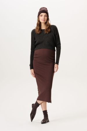 SWEATER NURSING LS 1790 P633 FORGE