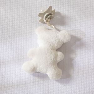 FOPSPEEN KNUFFELBEERTJE WIT
