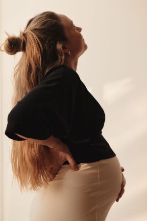 WRAP BLOUSE BLACK