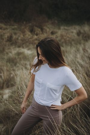 NURSING SHIRT WHITE