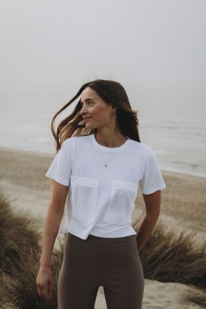 NURSING SHIRT WHITE